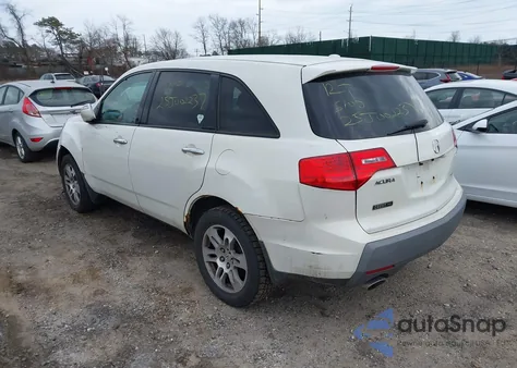 2008 Acura Mdx Technology Package z USA, uszkodzony, nr VIN 2HNYD28388H530512